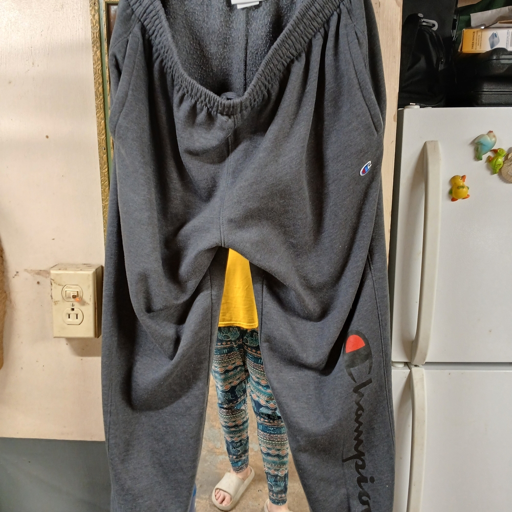 Champion Mens Gray Sweatpants